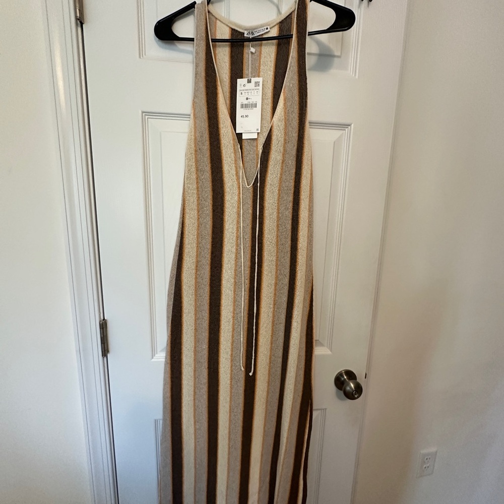 NWT Striped Maxi Dress